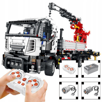 KLOCKI REOBRIX 22011 CIĘŻARÓWKA DZWIG FULL FUNCTION CRANE 2328 elementów