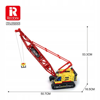 KLOCKI KONSTRUKCYJNE REOBRIX 22006 ŻURAW 1322 ELEMENTY ZABAWA PREZENT