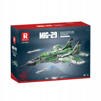 Klocki konstrykcyjne REOBRIX 33024 SAMOLOT MYŚLIWIEC MIG-29 1837 elementów