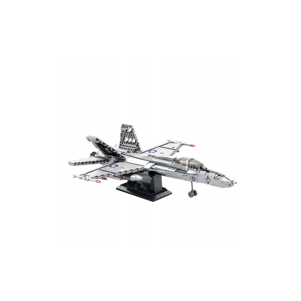 Klocki konstrykcyjne REOBRIX 33022 SAMOLOT MYŚLIWIEC F-18 1387 elementów