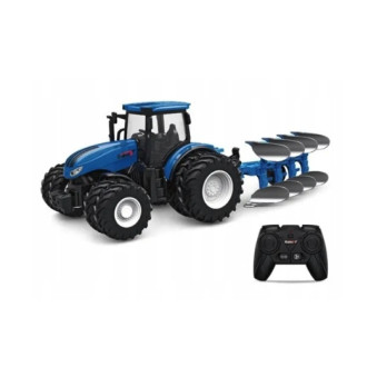 TRAKTOR CIĄGNIK ZDALNIE STEROWANY 1:24 RC PŁUG