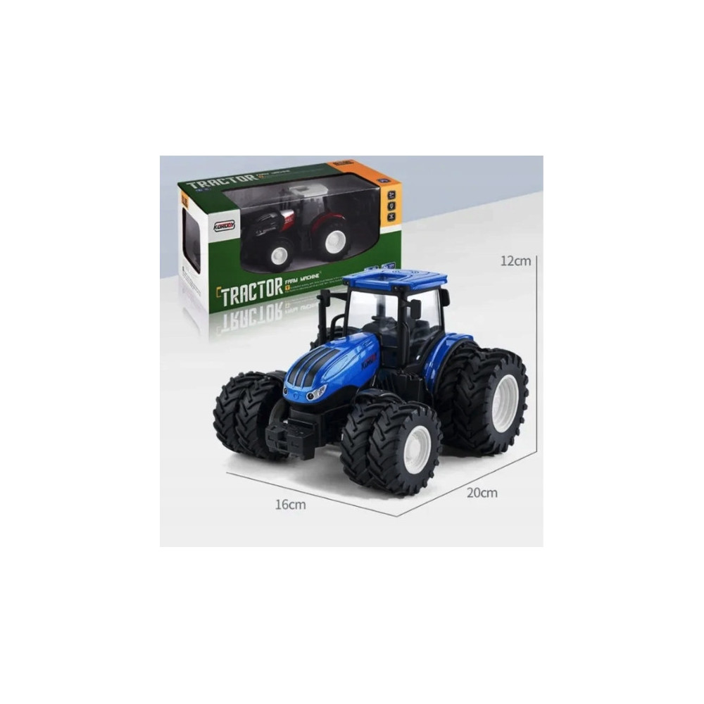 TRAKTOR CIĄGNIK ZDALNIE STEROWANY 1:24 RC PŁUG