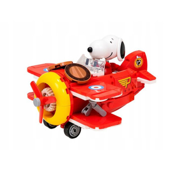 PANTASY Klocki 86905 SNOOPY Biplane Samolot Dwupłatowy Zestaw Klocków 3D