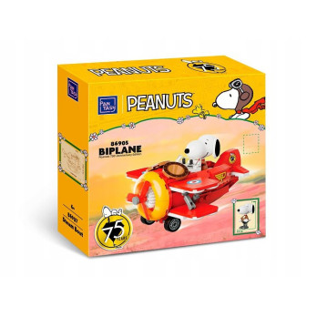 PANTASY Klocki 86905 SNOOPY Biplane Samolot Dwupłatowy Zestaw Klocków 3D