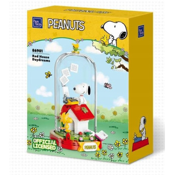 PANTASY Klocki 86901 SNOOPY DOG HOUSE Zestaw Klocków 3D Prezent