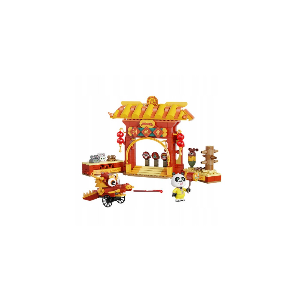 KLOCKI KUNG FU PANDA PANTASY OBÓZ TRENINGOWY 86515 ZABAWA DLA DZIECI