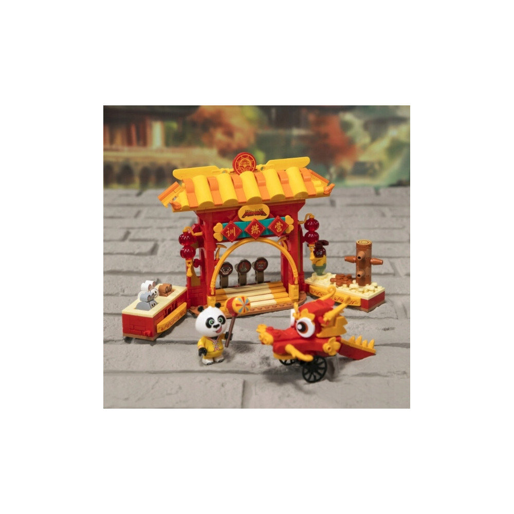 KLOCKI KUNG FU PANDA PANTASY OBÓZ TRENINGOWY 86515 ZABAWA DLA DZIECI