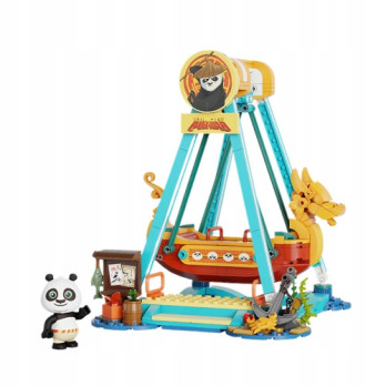 KLOCKI KUNG FU PANDA PANTASY PRZEJAŻDŻKA STATKIEM PIRACKIM DLA DZIECI 86516