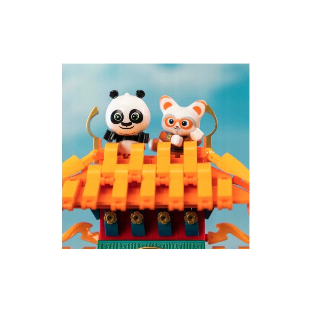 KLOCKI KUNG FU PANDA PANTASY OŚWIETLONY TEATR 86514 PREZENT ZABAWA