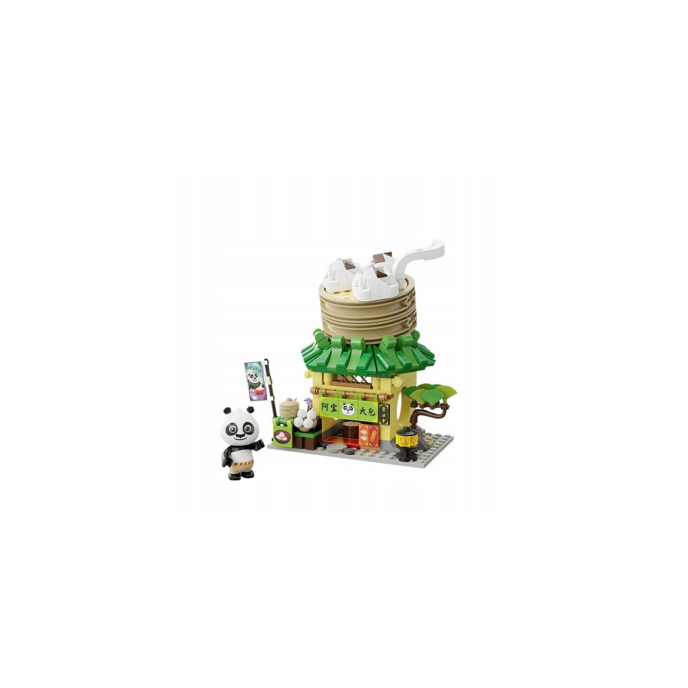KLOCKI KUNG FU PANDA MINI STREET VIEW PANTASY DUMPLING SHOP PIEROGARNIA P