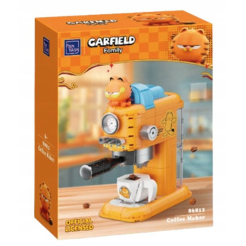 PANTASY Klocki 86812 Garfield Machines Series Ekspres Do Kawy Zestaw 3D