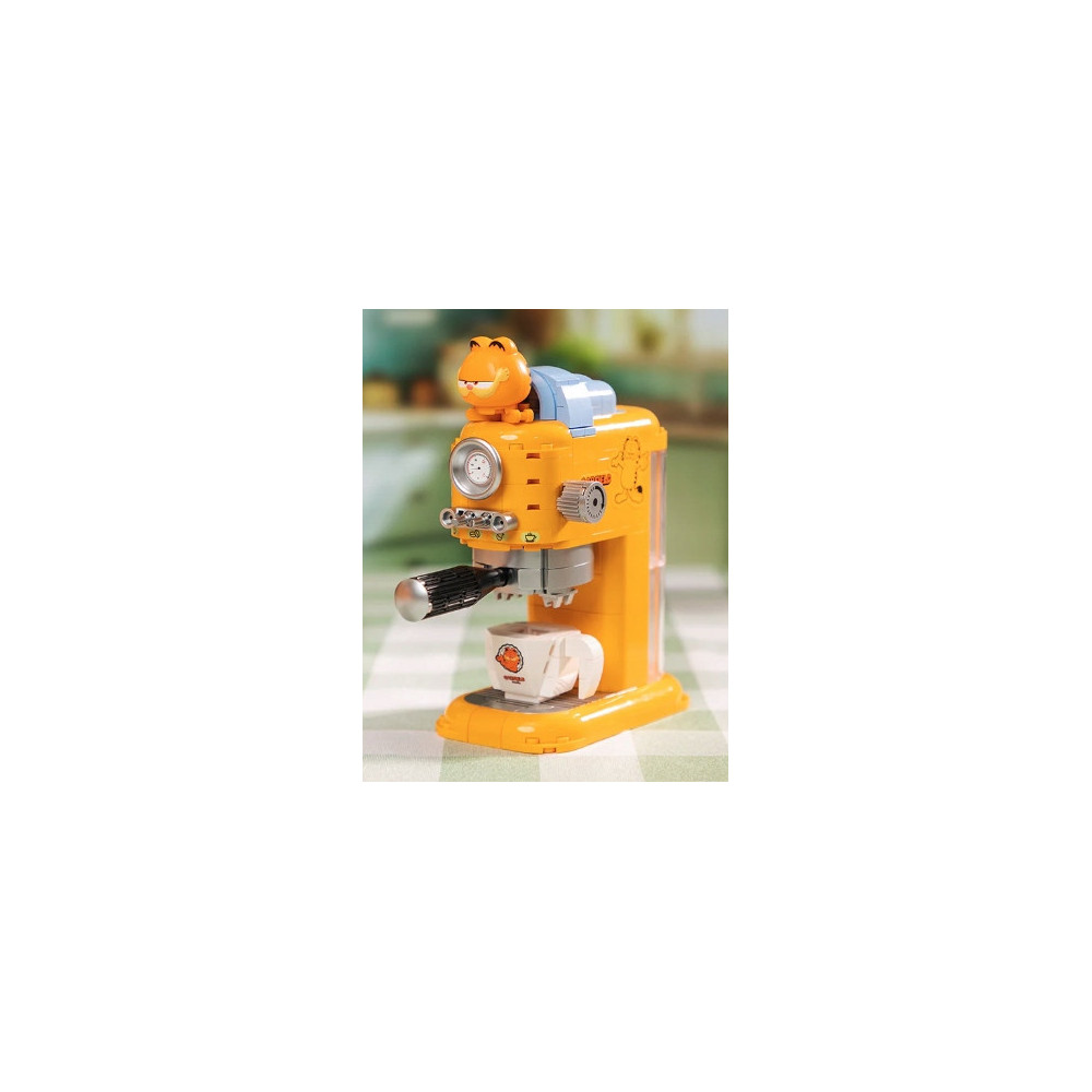 PANTASY Klocki 86812 Garfield Machines Series Ekspres Do Kawy Zestaw 3D