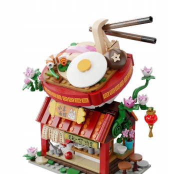 KLOCKI KUNG FU PANDA PANTASY MINI STREET VIEW RESTAURACJA KULINARIA 86506