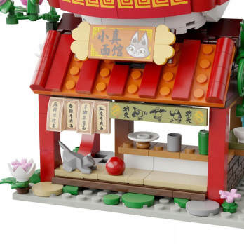 KLOCKI KUNG FU PANDA PANTASY MINI STREET VIEW RESTAURACJA KULINARIA 86506