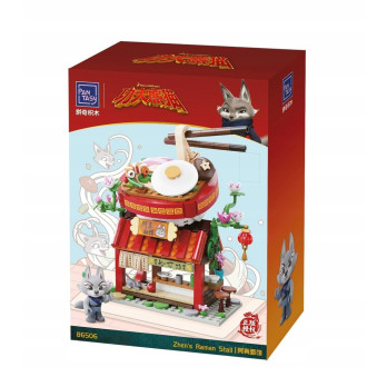 KLOCKI KUNG FU PANDA PANTASY MINI STREET VIEW RESTAURACJA KULINARIA 86506