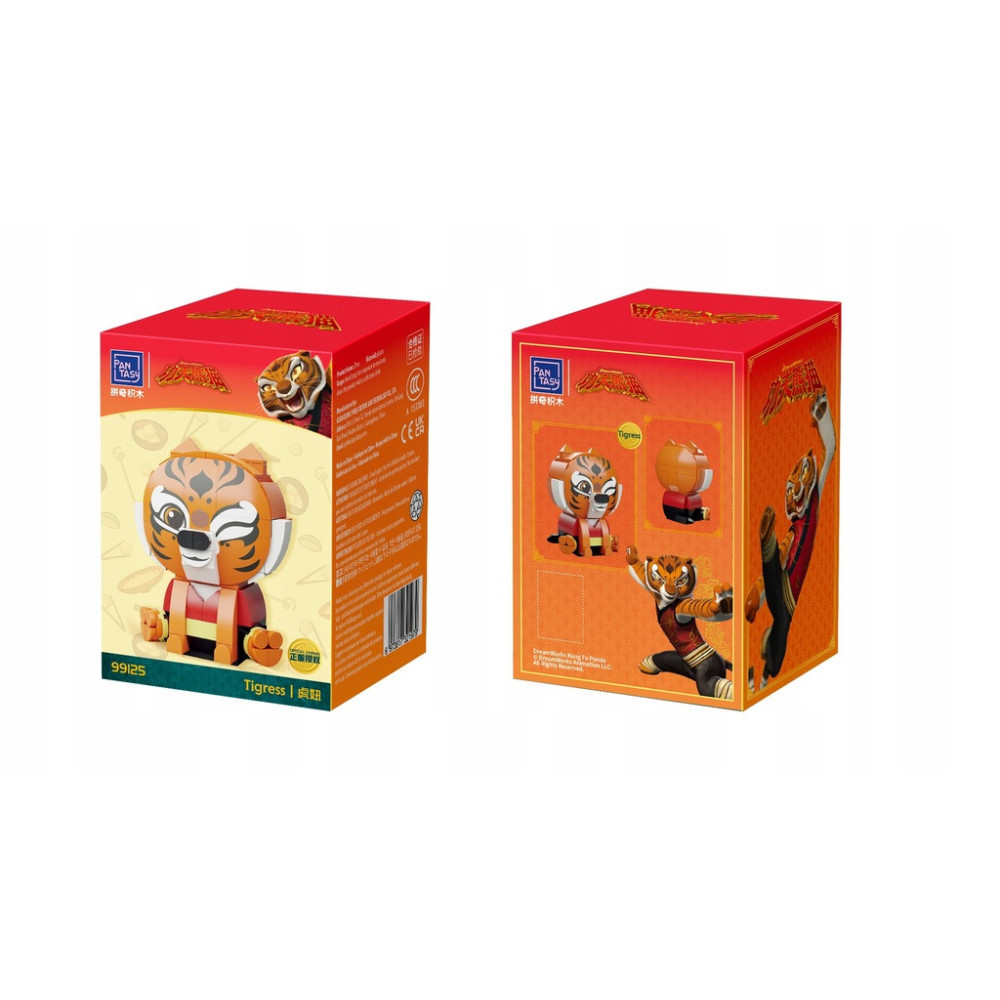 KUNG FU PANDA TIGRESS SITTING PANTASY TYGRYS FIGURKA DO UŁOŻENIA 99125