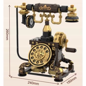 KLOCKI Pantasy 85018 RETRO TELEFON ZESTAW KLOCKÓW DO ZŁOŻENIA