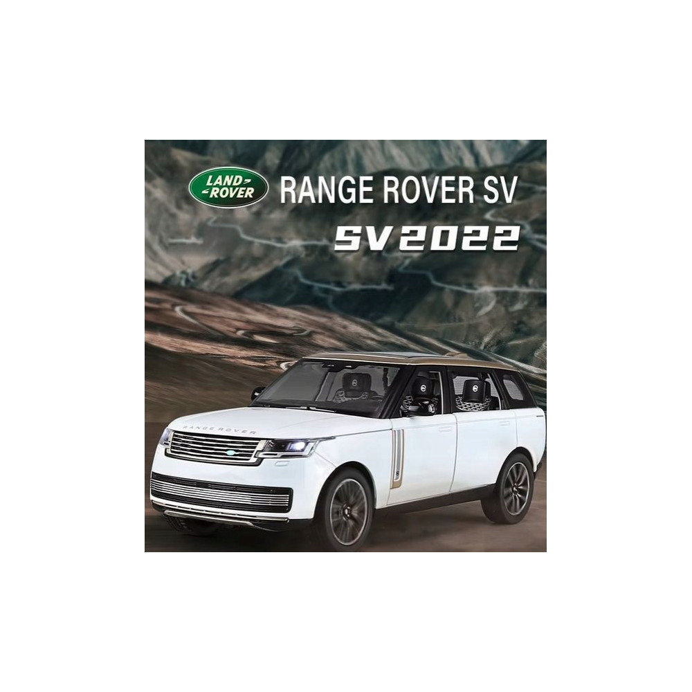 LAND ROVER RANGE ROVER SV2022 METALOWY MODEL SAMOCHODU 1:24 DŹWIĘK ŚWIATŁO