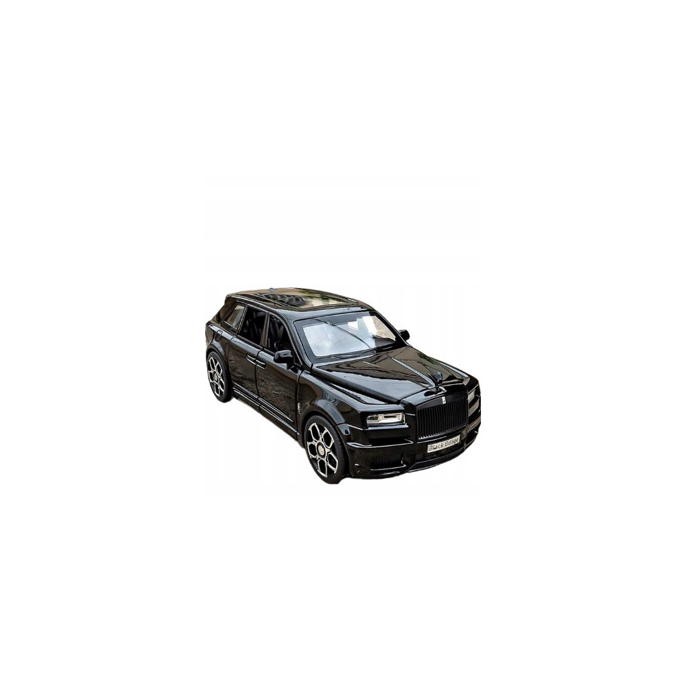 ROLLS ROYCE CULLINAN METALOWY MODEL SAMOCHODU 1:32 DŹWIĘK ŚWIATŁO CZARNY