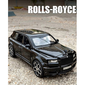 ROLLS ROYCE CULLINAN METALOWY MODEL SAMOCHODU 1:32 DŹWIĘK ŚWIATŁO CZARNY