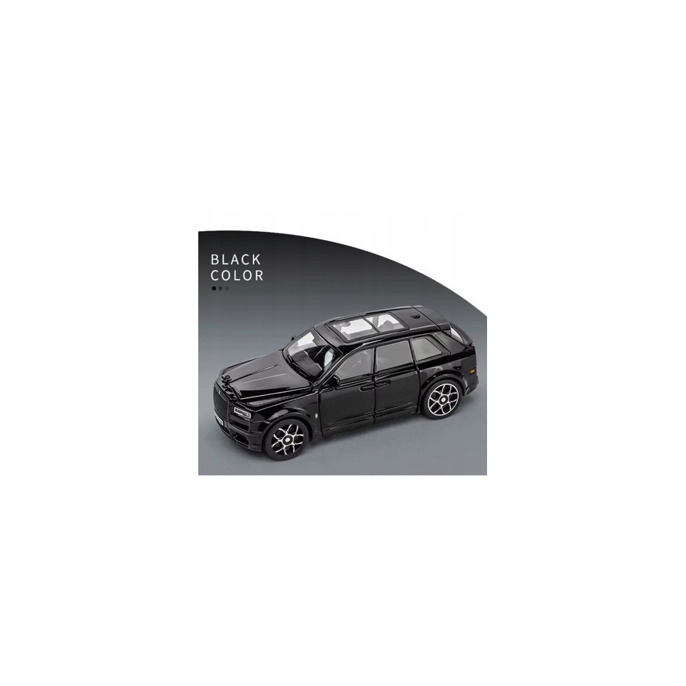 ROLLS ROYCE CULLINAN METALOWY MODEL SAMOCHODU 1:32 DŹWIĘK ŚWIATŁO CZARNY