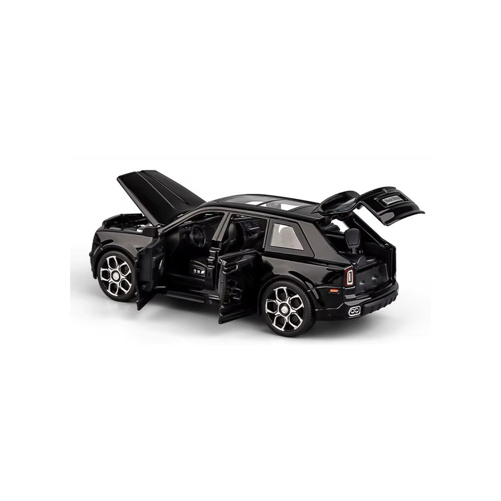 ROLLS ROYCE CULLINAN METALOWY MODEL SAMOCHODU 1:32 DŹWIĘK ŚWIATŁO CZARNY