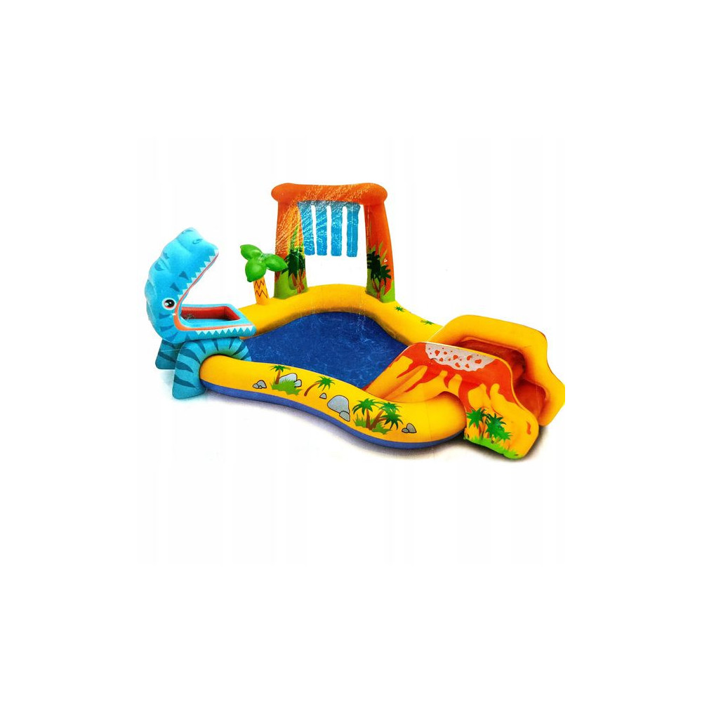 INTEX 57444 Duże Centrum zabaw Dinosaur II 249x191x109 cm dla dzieci LATO