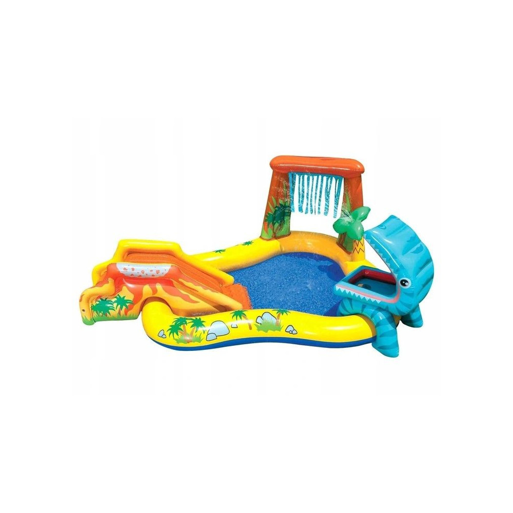 INTEX 57444 Duże Centrum zabaw Dinosaur II 249x191x109 cm dla dzieci LATO
