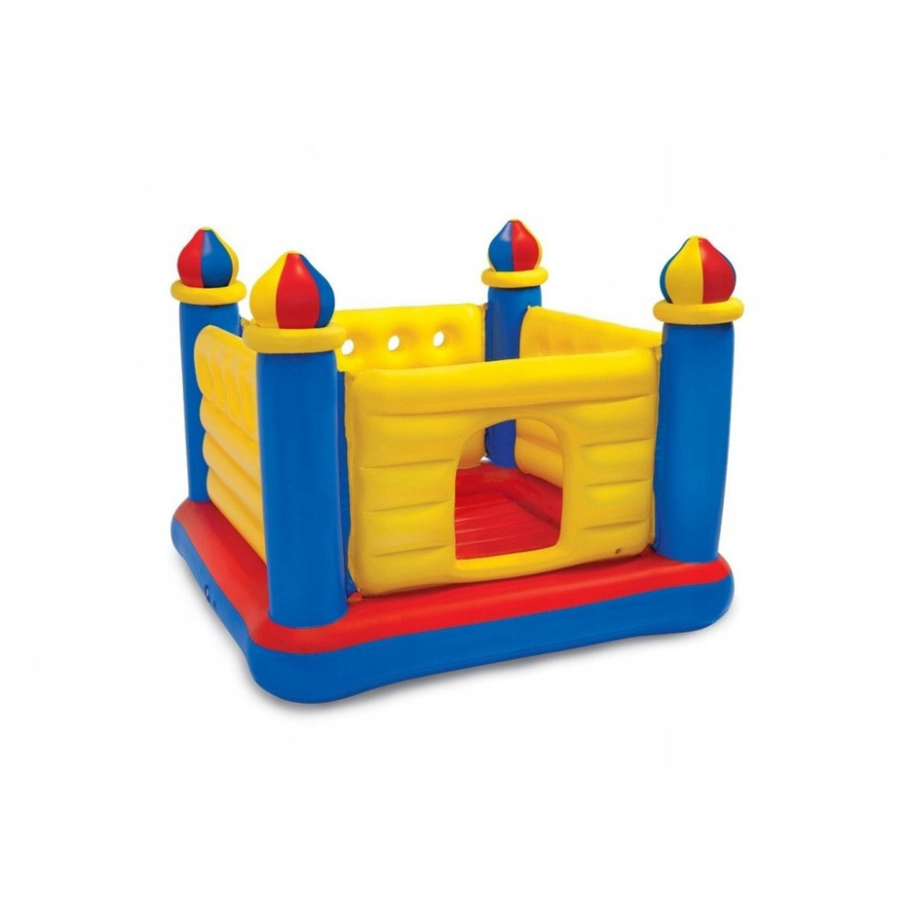 ZAMEK DLA DZIECI TRAMPOLINA DMUCHANA 175 cm INTEX 48259 3 - 6 lat PREZENT