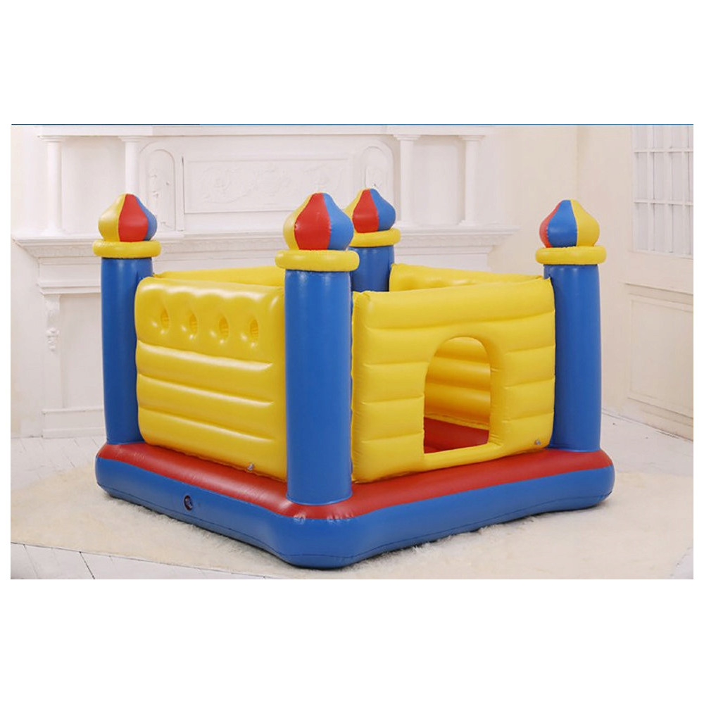 ZAMEK DLA DZIECI TRAMPOLINA DMUCHANA 175 cm INTEX 48259 3 - 6 lat PREZENT