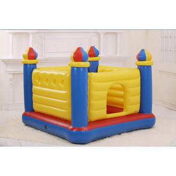 ZAMEK DLA DZIECI TRAMPOLINA DMUCHANA 175 cm INTEX 48259 3 - 6 lat PREZENT