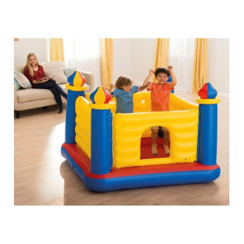 ZAMEK DLA DZIECI TRAMPOLINA DMUCHANA 175 cm INTEX 48259 3 - 6 lat PREZENT