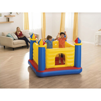 ZAMEK DLA DZIECI TRAMPOLINA DMUCHANA 175 cm INTEX 48259 3 - 6 lat PREZENT