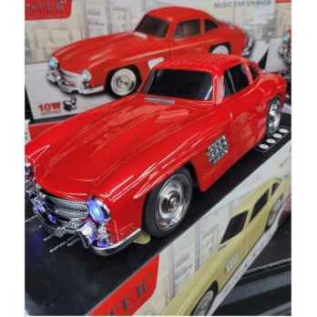 GŁOŚNIK BEZPRZEWODOWY AUTO MINI SAMOCHÓD OZDOBA RETRO 300SL MODNY DESIGN