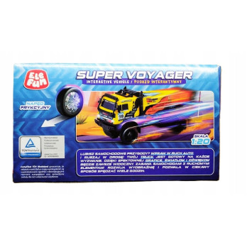 SAMOCHÓD INTERAKTYWNY SUPER VOYAGER ELEFUN