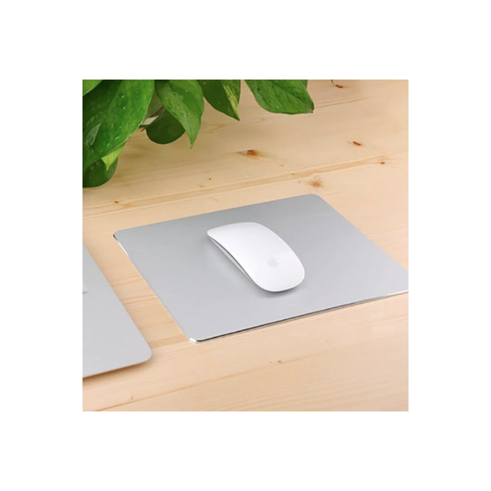ALUMINIOWA PODKŁADKA POD MYSZKĘ NA BIURKO 24 x 18CM RÓŻNE KOLORY