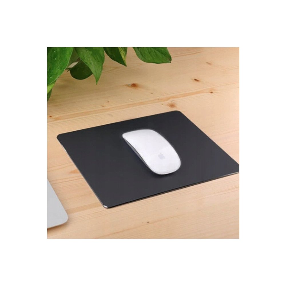 ALUMINIOWA PODKŁADKA POD MYSZKĘ NA BIURKO 24 x 18CM RÓŻNE KOLORY