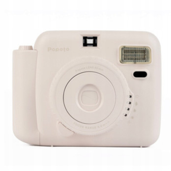 POPOTO BIAŁY APARAT NATYCHMIASTOWY Z WKŁADAMI INSTAX MINI 10 szt PREZENT