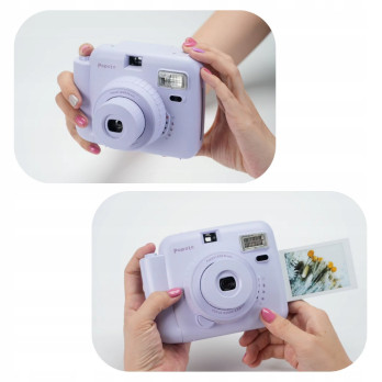 POPOTO BIAŁY APARAT NATYCHMIASTOWY Z WKŁADAMI INSTAX MINI 10 szt PREZENT