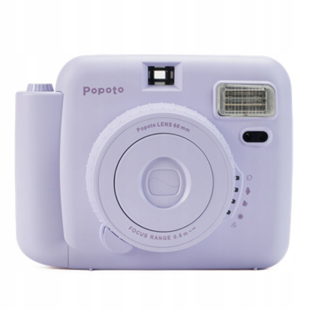 POPOTO FIOLETOWY APARAT NATYCHMIASTOWY Z WKŁADAMI INSTAX MINI 10 szt