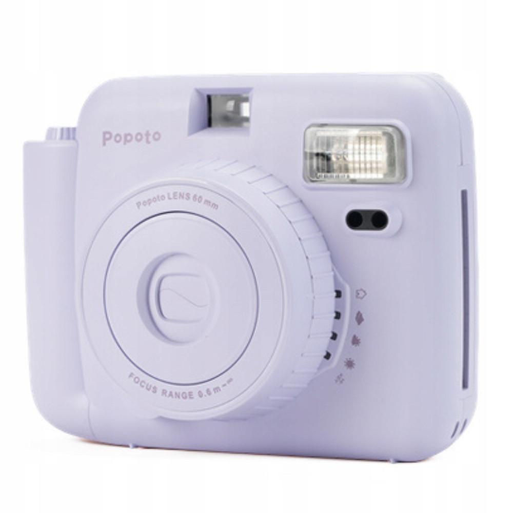 POPOTO FIOLETOWY APARAT NATYCHMIASTOWY Z WKŁADAMI INSTAX MINI 10 szt