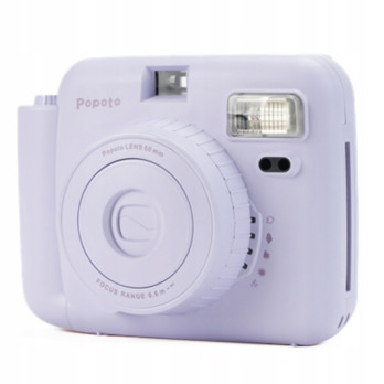 POPOTO FIOLETOWY APARAT NATYCHMIASTOWY Z WKŁADAMI INSTAX MINI 10 szt