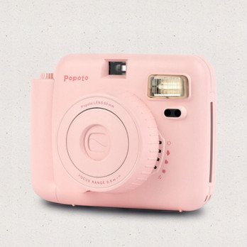 POPOTO RÓŻOWY APARAT NATYCHMIASTOWY Z WKŁADAMI INSTAX MINI 10 szt PREZENT
