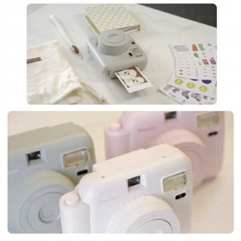 POPOTO RÓŻOWY APARAT NATYCHMIASTOWY Z WKŁADAMI INSTAX MINI 10 szt PREZENT