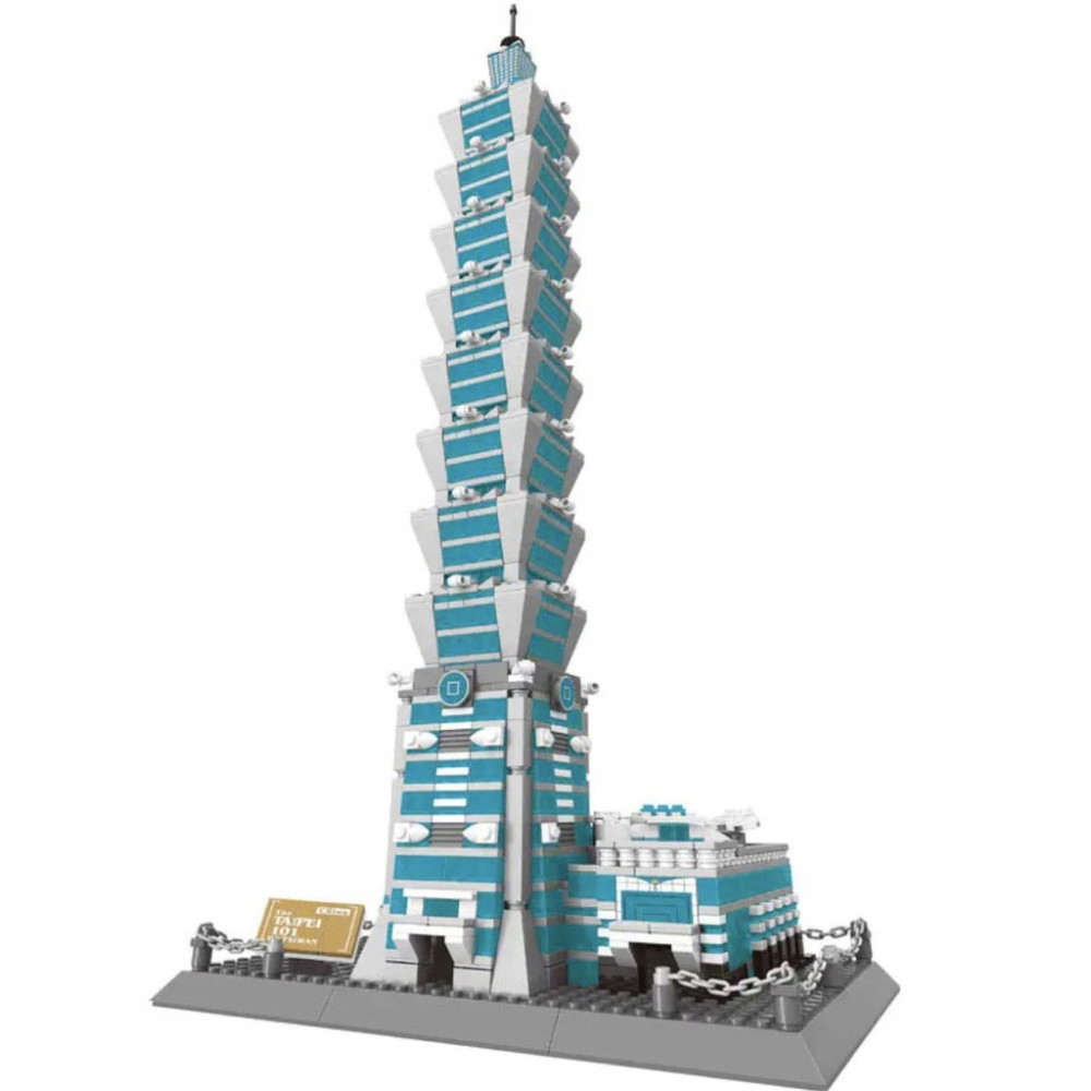 KLOCKI KONSTRUKCYJNE WANGE 5221 THE TAIPEI 101 TAIWAN CHINY 1512 KLOCKÓW