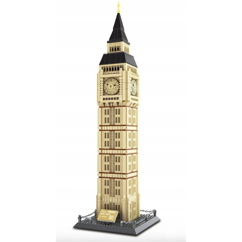 KLOCKI KONSTRUKCYJNE WANGE 5216 BIG BEN (ELIZABETH TOWER) 1640 KLOCKÓW