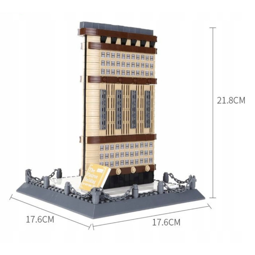 KLOCKI KONSTRUKCYJNE WANGE 4220 FLATIRON BUILDING MANHATTAN 838 KLOCKÓW