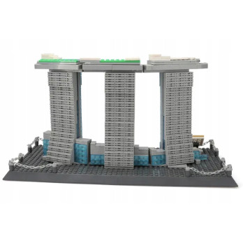 KLOCKI KONSTRUKCYJNE WANGE 4217 MARINA BAY SANDS 881 KLOCKÓW ZESTAW
