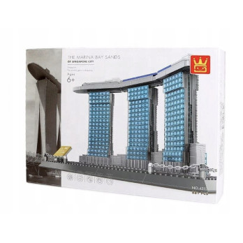 KLOCKI KONSTRUKCYJNE WANGE 4217 MARINA BAY SANDS 881 KLOCKÓW ZESTAW