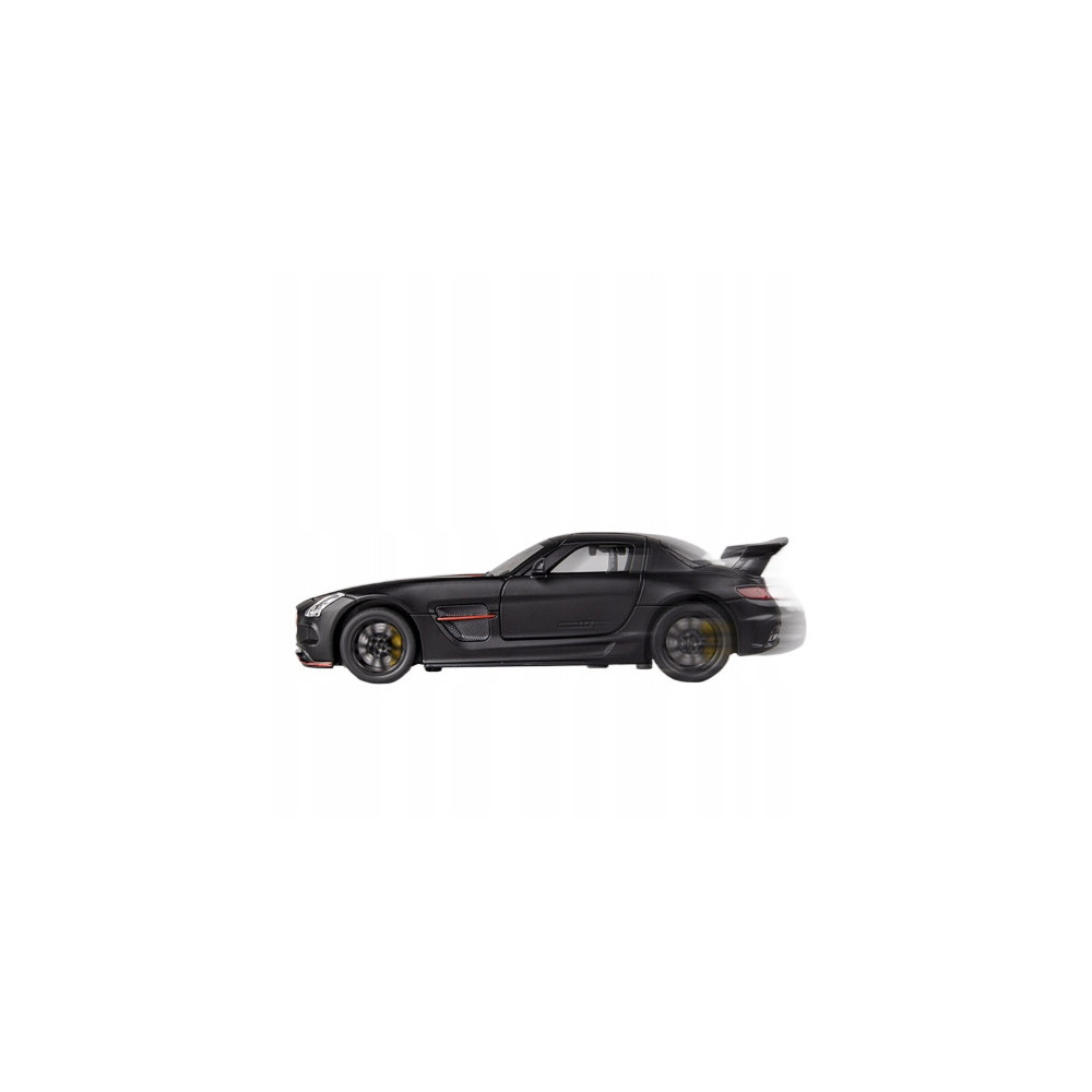 MERCEDES SLS AMG METALOWY MODEL SAMOCHODU 1:32 DŹWIĘK ŚWIATŁO CZARNY